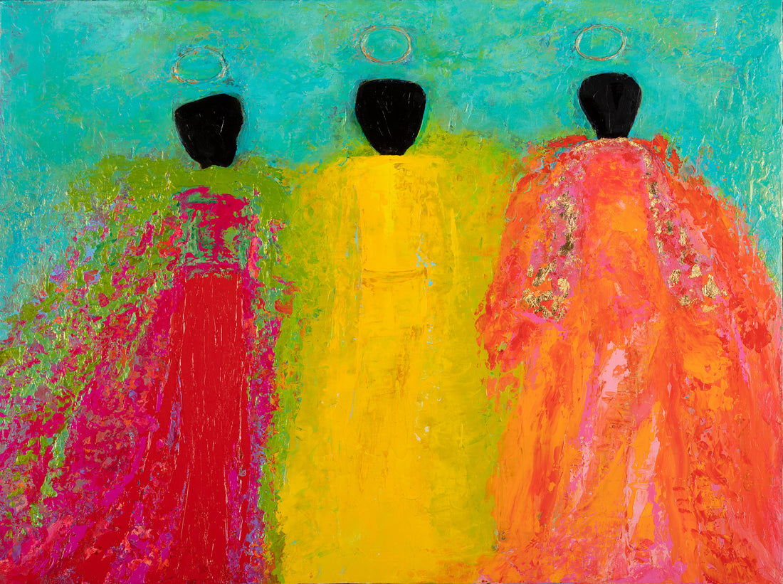 "Sister Angels" (SOLD)